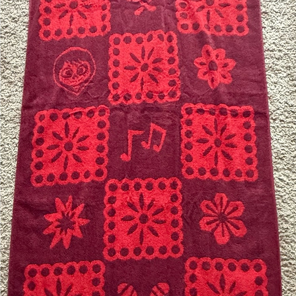 Coco Disney cruise line members cruise towel